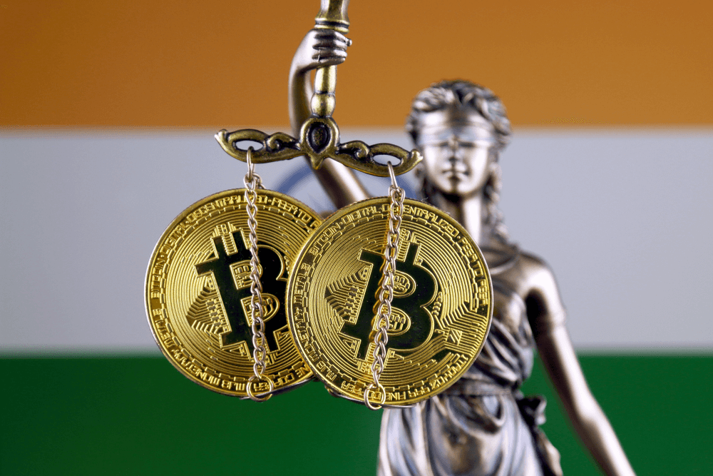 Balanza del Bitcoin , India